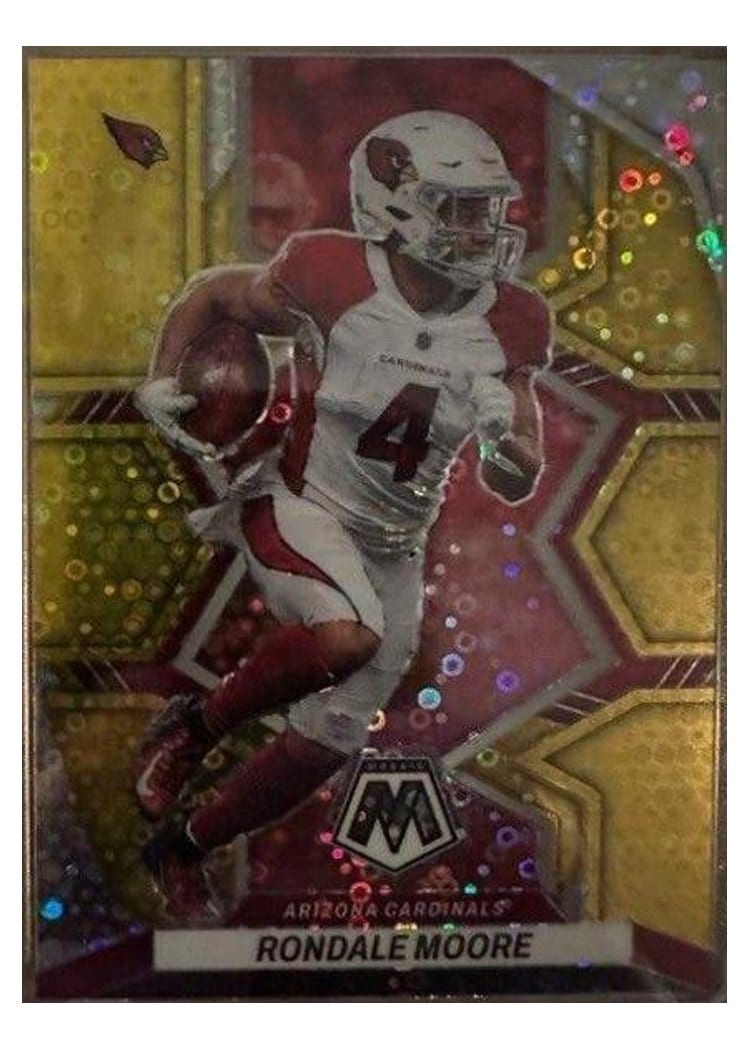 2022 Panini Mosaic Base Set Rondale Moore #3 card