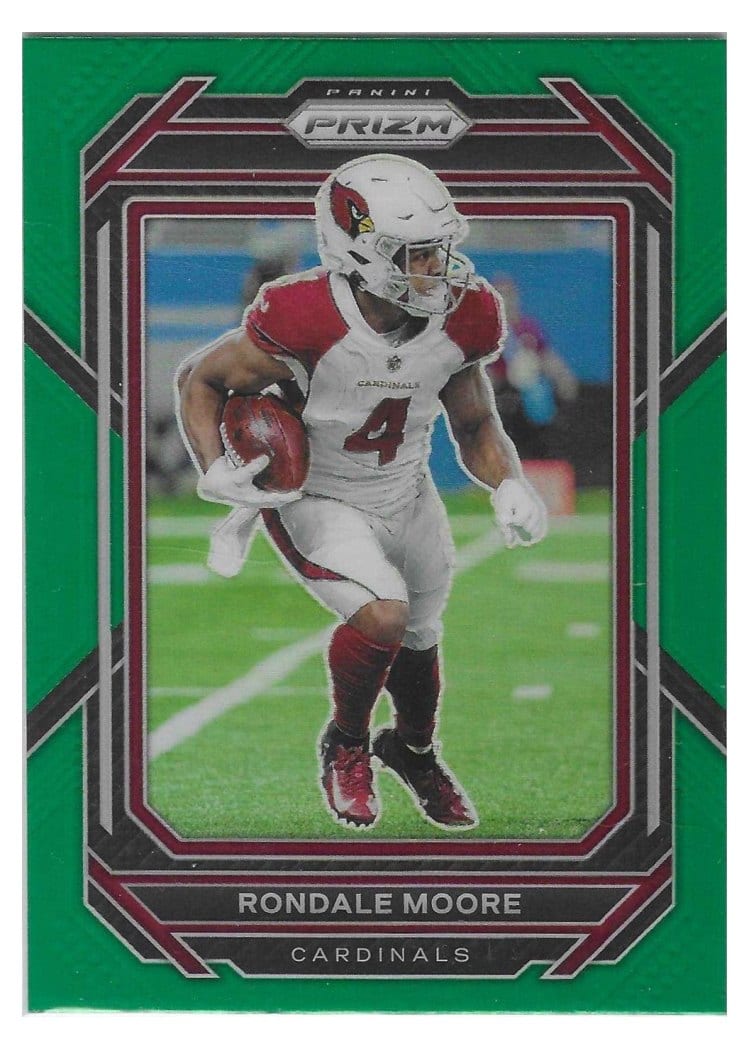 2022 Panini Prizm Base Set Rondale Moore #4 card