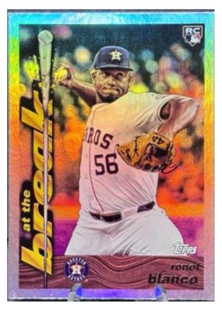 2024 Topps Archives 1995 Topps Traded & Rookies At the Break Ronel Blanco #95ATB-16 card