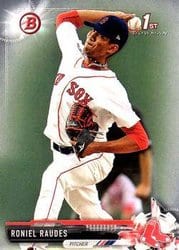 2017 Bowman Prospects Roniel Raudes #BP6 card