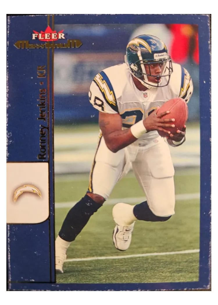 2002 Fleer Maximum Ronney Jenkins #4 card
