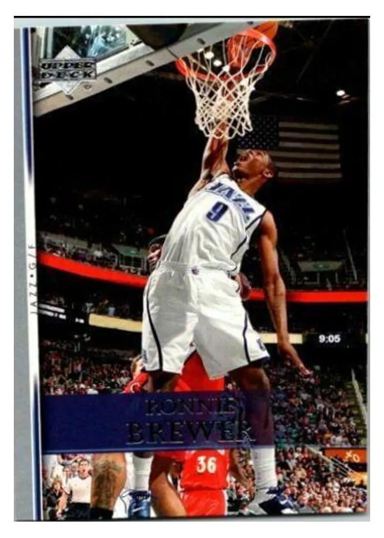 2007 Upper Deck Ronnie Brewer #79 card