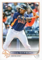 2022 Topps Base Set Ronnie Dawson #231 card