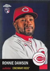 2022 Topps Chrome Platinum Anniversary Base Set Ronnie Dawson #399 card