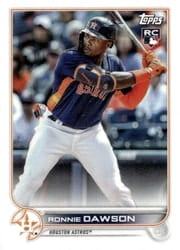 2022 Topps Mini Base Set Ronnie Dawson #231 card