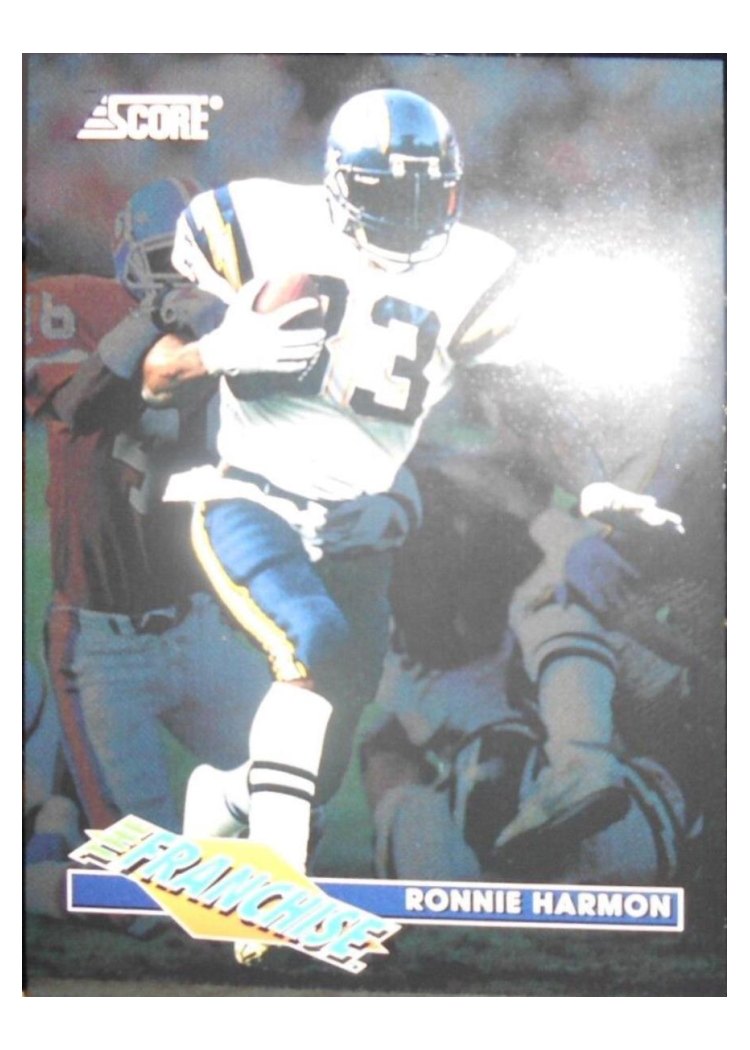 1993 Panini Score Franchise Ronnie Harmon #24 card