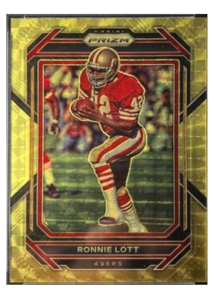 2022 Panini Prizm Base Set Ronnie Lott #272 card
