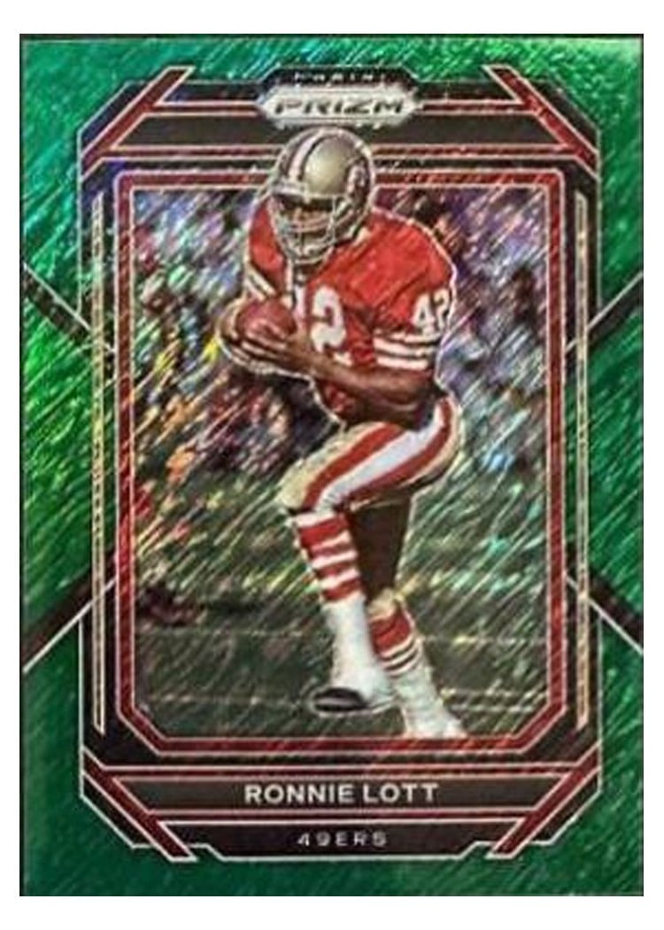 2022 Panini Prizm Base Set Ronnie Lott #272 card