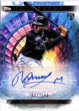 2024 Topps Inception Charged Particles Autographs Ronny Mauricio #CPA-RM card