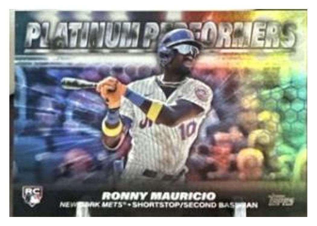 2024 Topps Platinum Performers Ronny Mauricio #PP-6 card