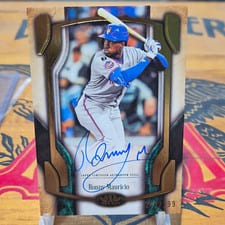 2026 Topps Tier One Break Out Autographs Ronny Mauricio #BOA-RM card
