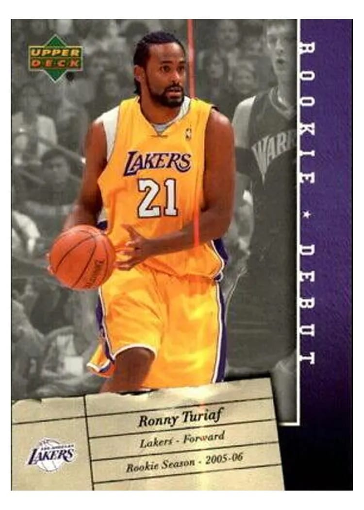 2006 Upper Deck Rookie Debut Ronny Turiaf #42 card