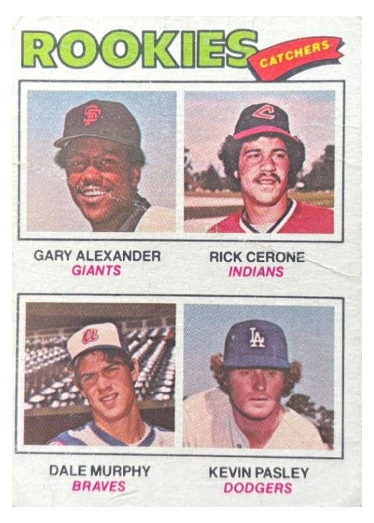 1977 Topps Rookie Catchers #476 card