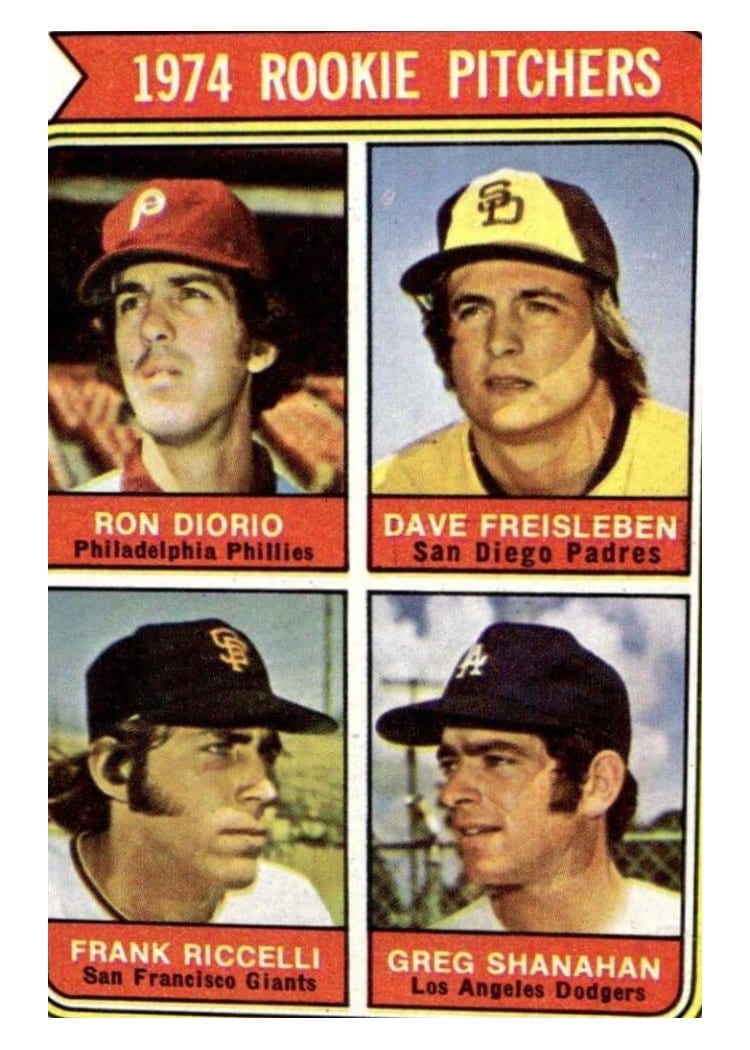 1974 Topps Rookie Pitchers #599 card