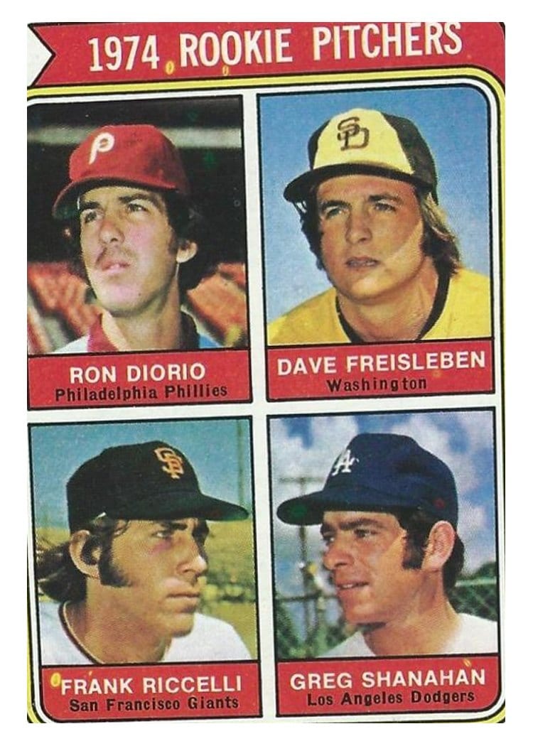 1974 Topps Rookie Pitchers #599 card