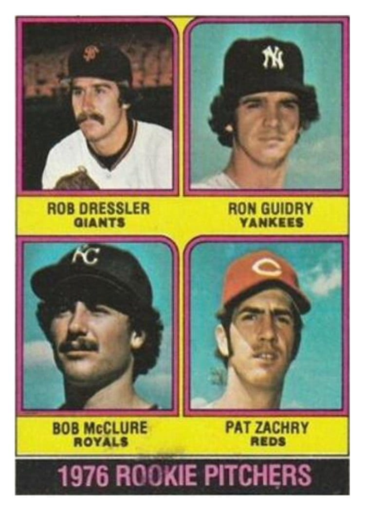 1976 Topps Rookie Pitchers #599 card