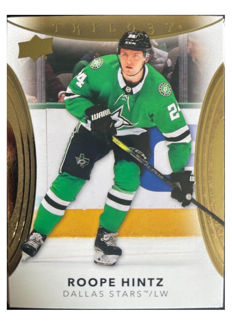 2022-23 Upper Deck Trilogy Base Set Roope Hintz #24 card