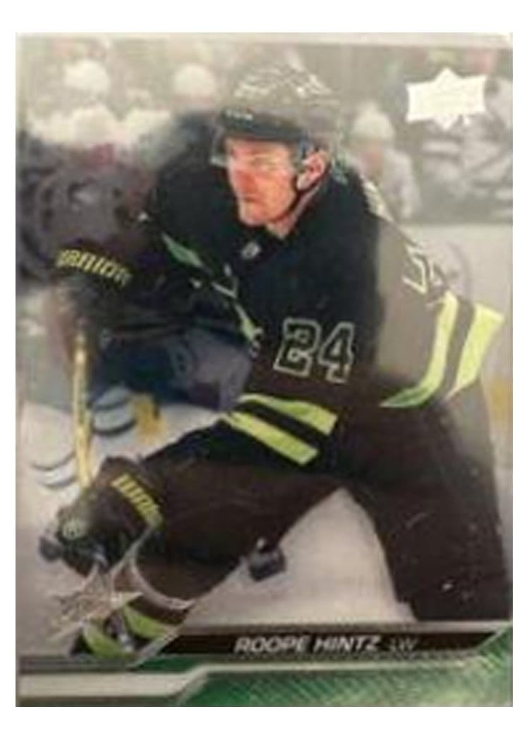2023-24 Upper Deck Base Set Roope Hintz #55 card