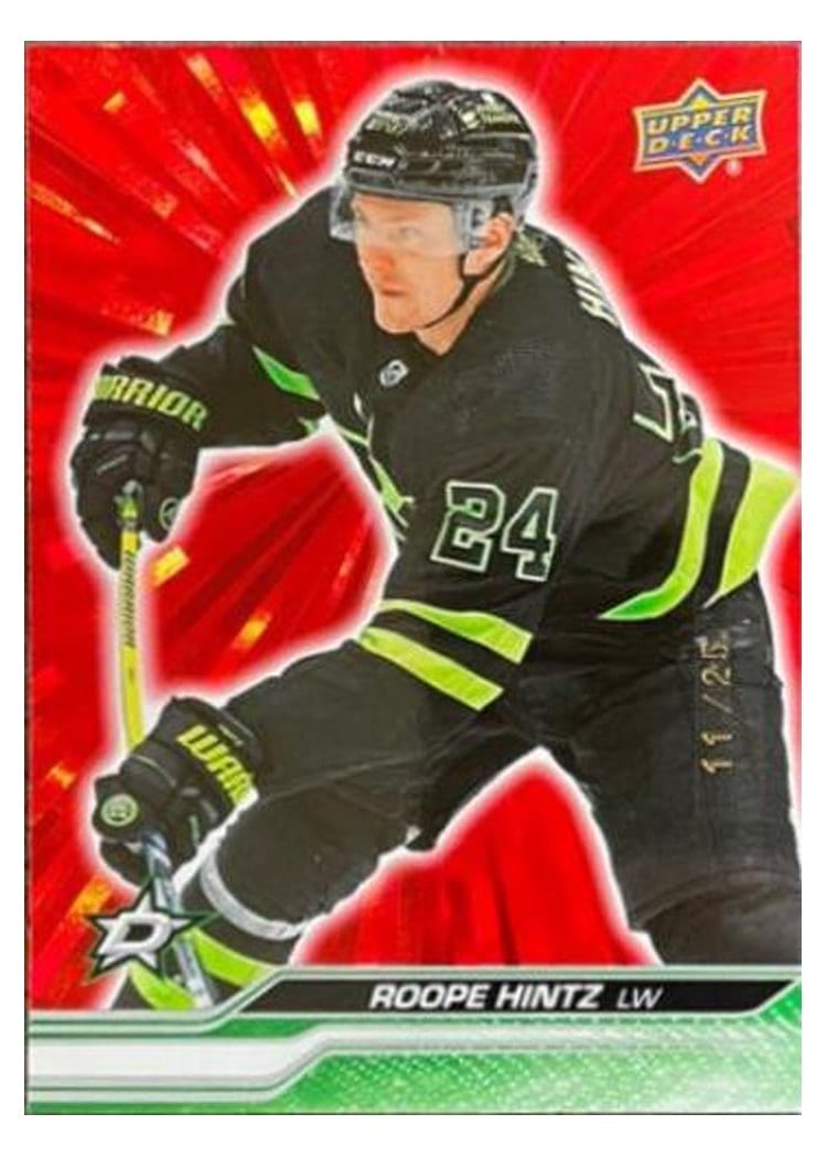 2023-24 Upper Deck Base Set Roope Hintz #55 card