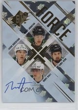 2024-25 SPx Force Autograph Parallel Roope Hintz #SF-JRBH card