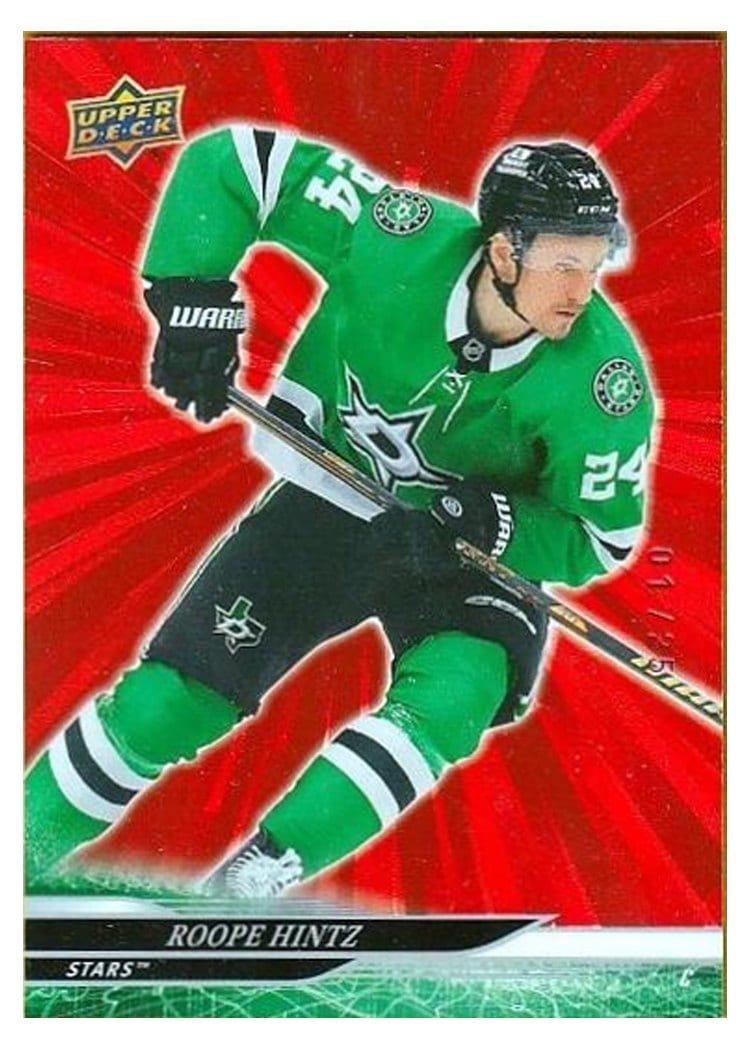 2024-25 Upper Deck Base Set Roope Hintz #543 card