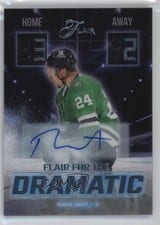 2025-26 Flair Flair for the Dramatic Autographs Roope Hintz #FTD-9 card