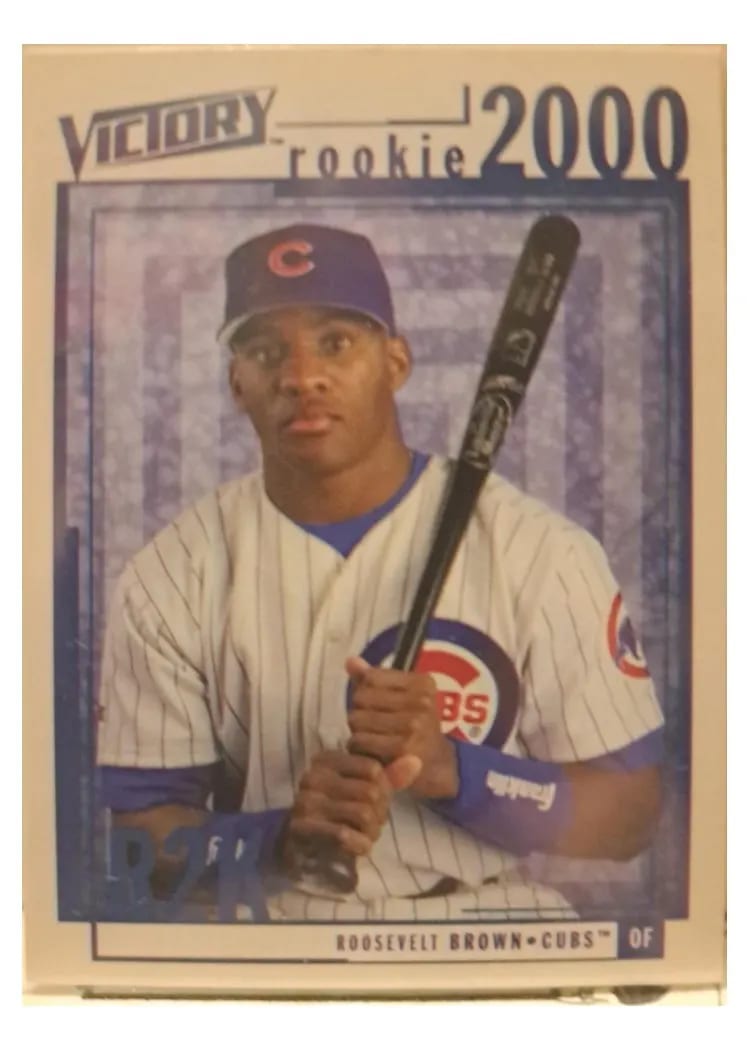 2000 Upper Deck Victory Roosevelt Brown card