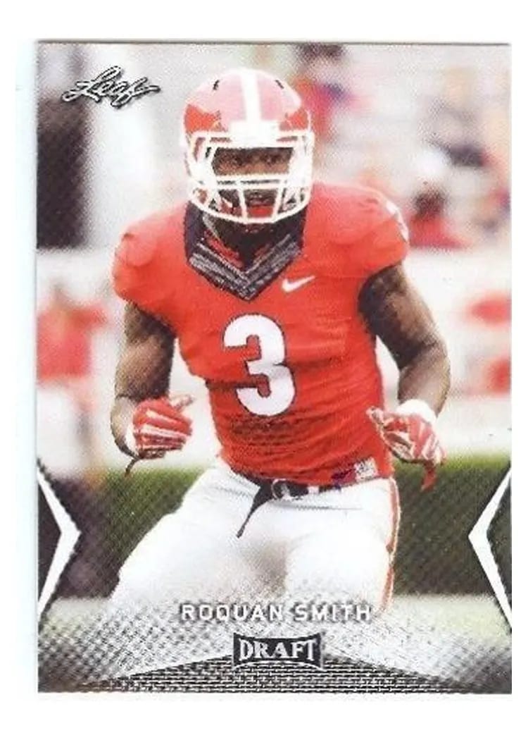 2018 Leaf Draft Roquan Smith #52 card