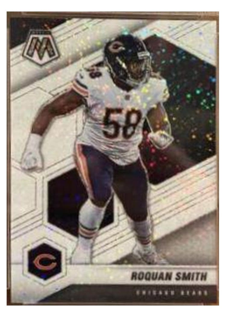 2021 Panini Mosaic Base Set Roquan Smith White Sparkle #46 card