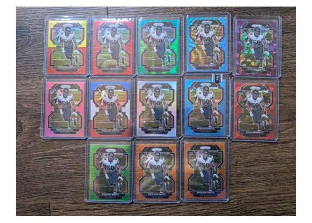 2021 Panini Prizm Base Set Roquan Smith #164 card