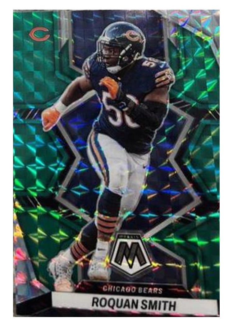 2022 Panini Mosaic Base Set Roquan Smith Green #37 card