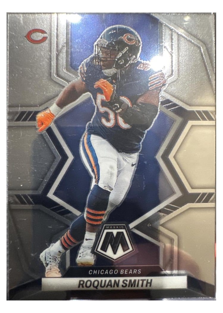 2022 Panini Mosaic Base Set Roquan Smith Silver #37 card