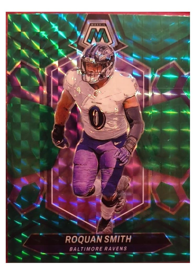 2024 Panini Mosaic Base Set Roquan Smith #19 card