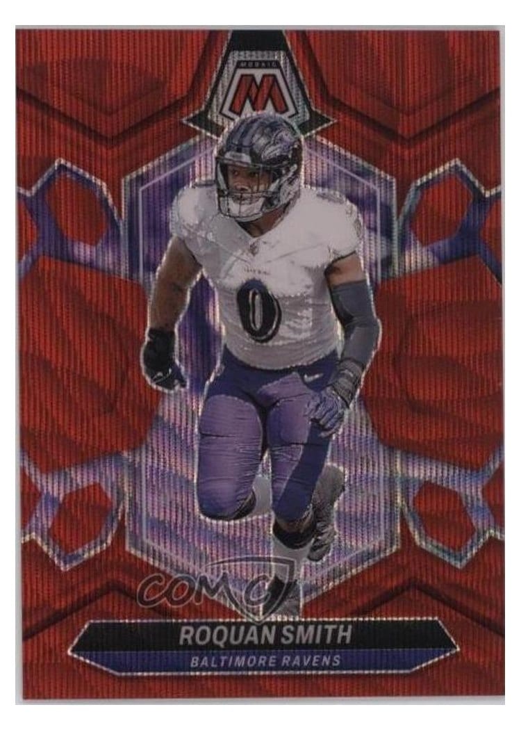 2024 Panini Mosaic Base Set Roquan Smith #19 card