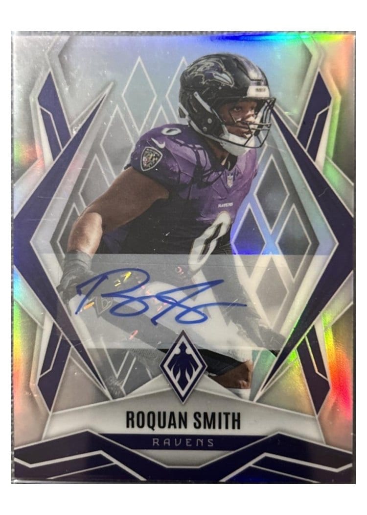 2025 Panini Phoenix Base Set Roquan Smith Autograph #96 card