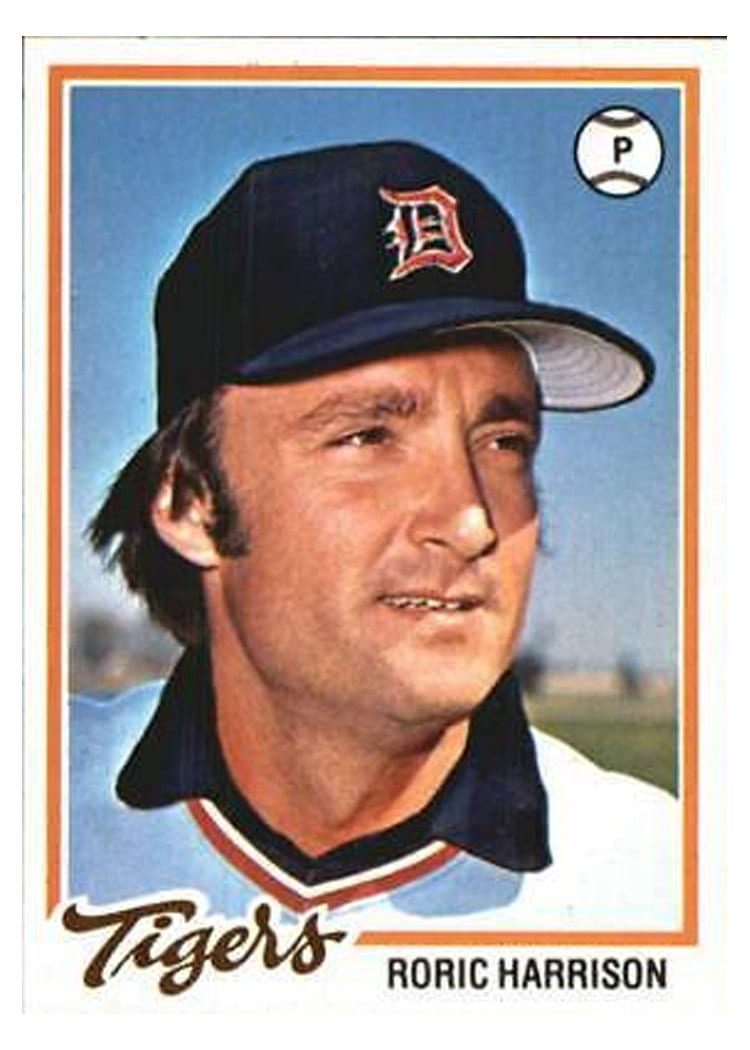 1978 Topps Roric Harrison #536 card