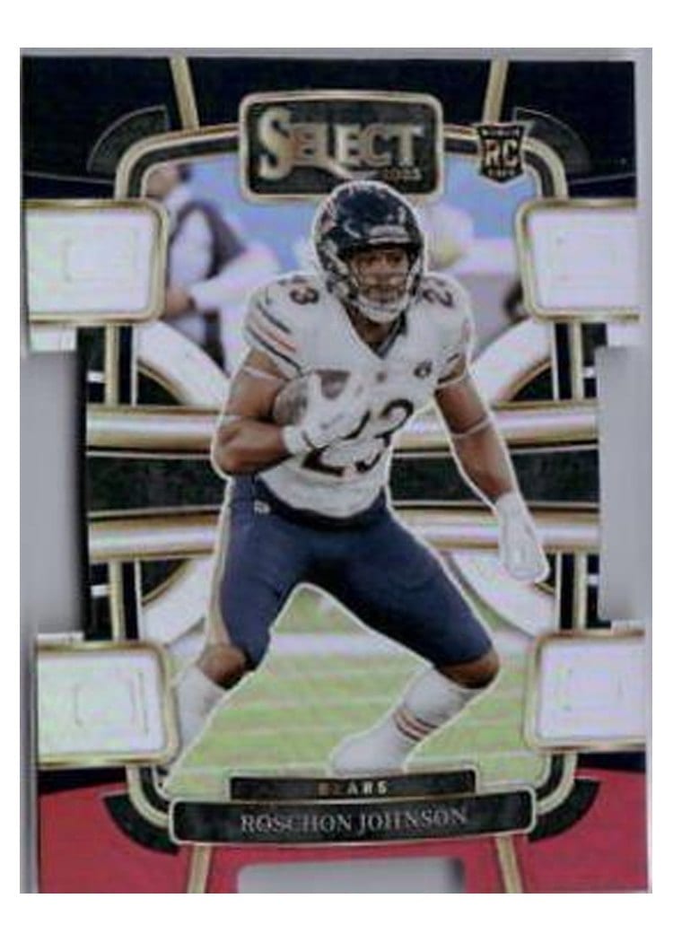 2023 Panini Select Base Set Roschon Johnson #19 card