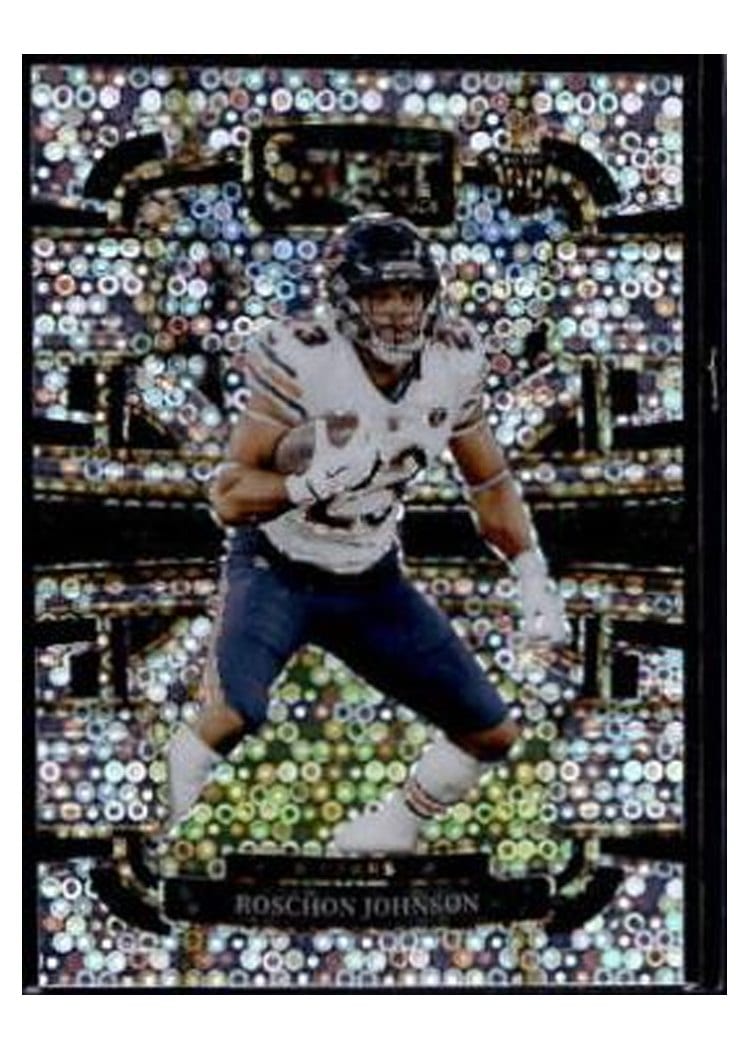2023 Panini Select Base Set Roschon Johnson Disco Prizm #19 card