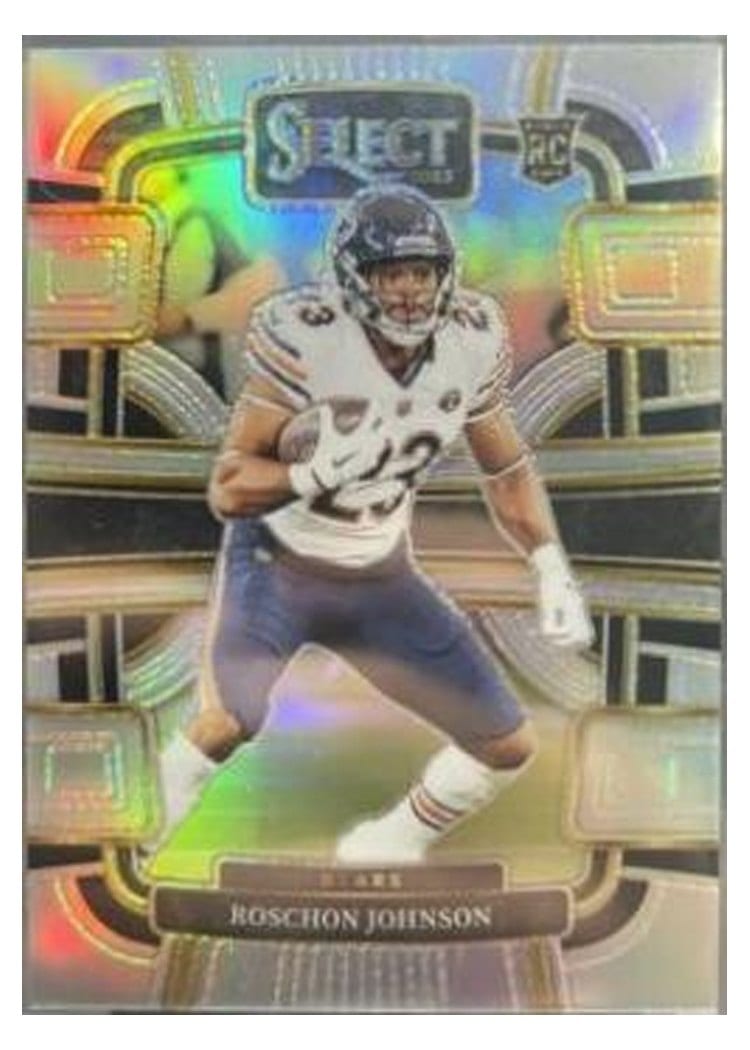 2023 Panini Select Base Set Roschon Johnson #19 card