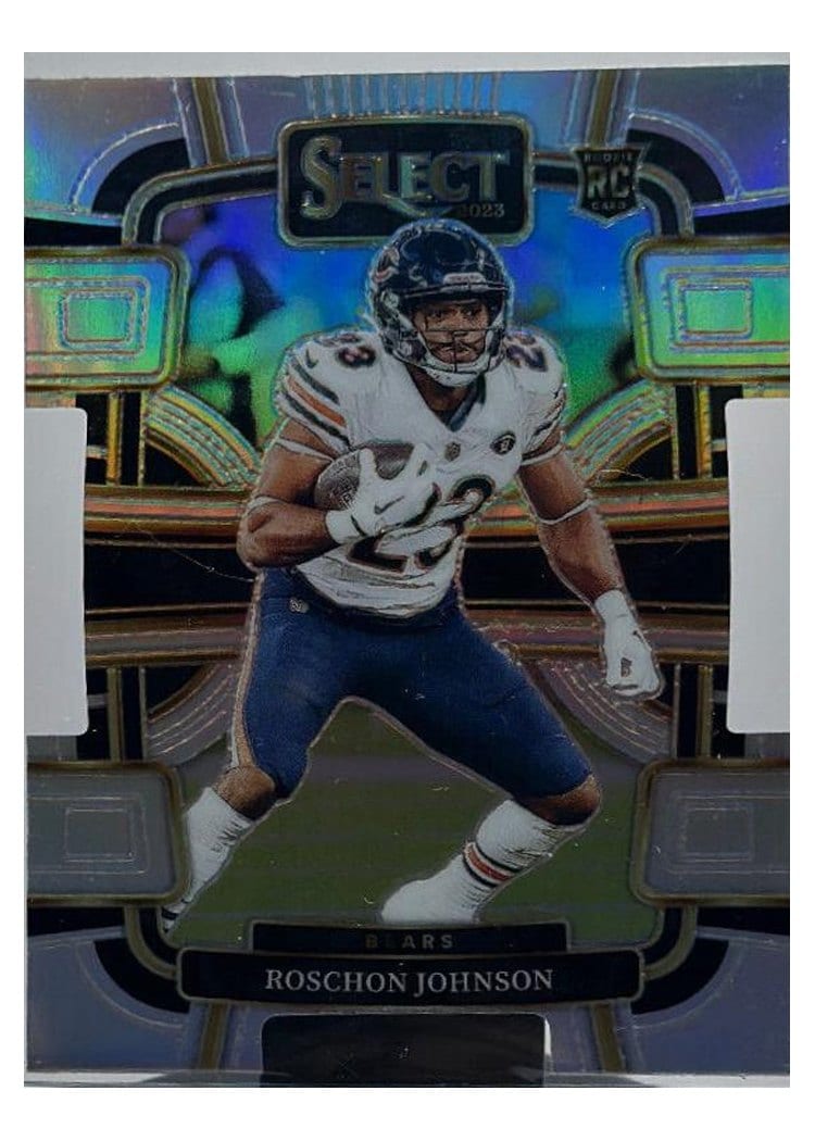 2023 Panini Select Base Set Roschon Johnson #19 card
