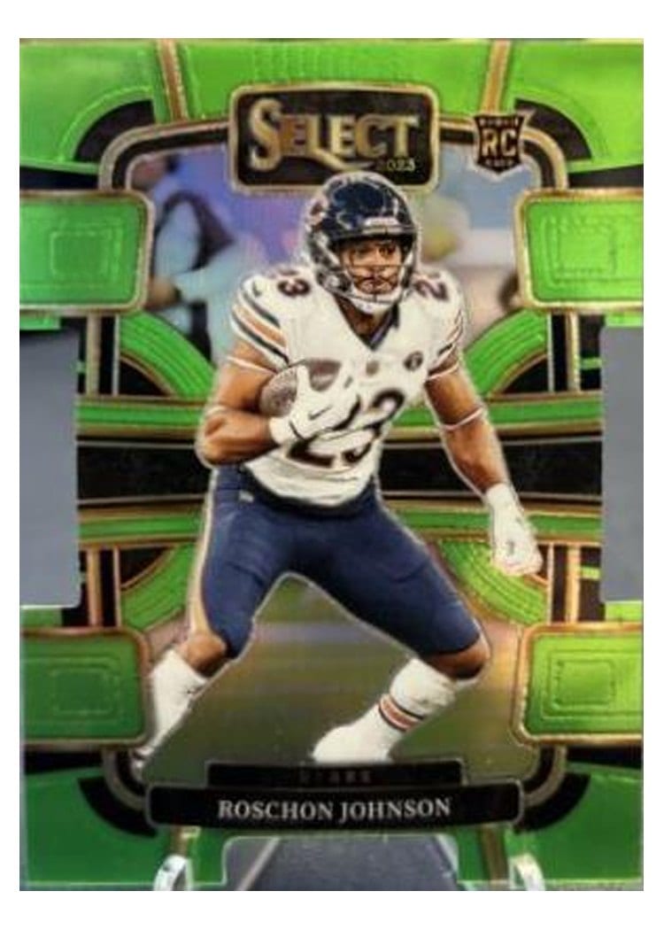 2023 Panini Select Base Set Roschon Johnson #19 card