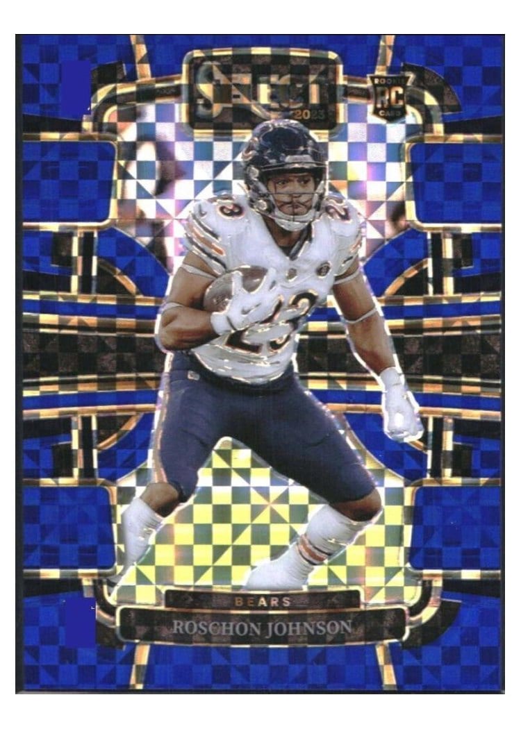 2023 Panini Select Base Set Roschon Johnson #19 card