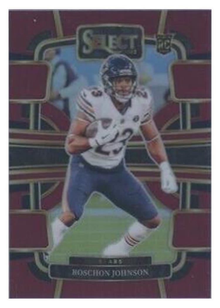 2023 Panini Select Base Set Roschon Johnson #19 card