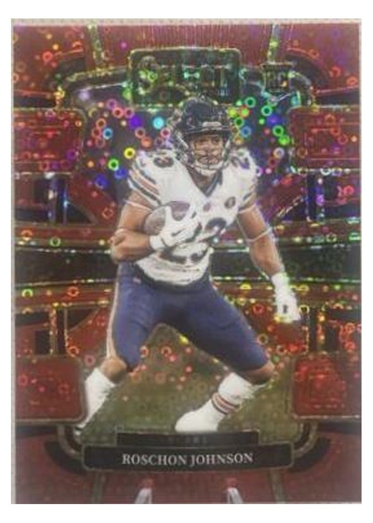 2023 Panini Select Base Set Roschon Johnson #19 card