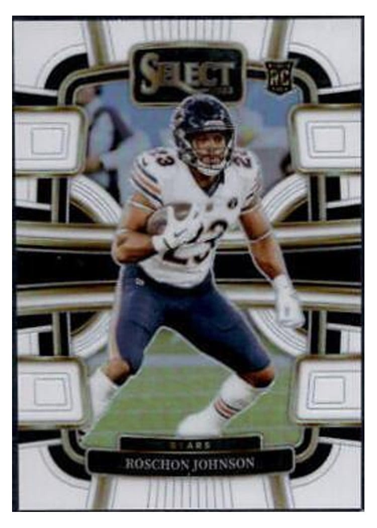 2023 Panini Select Base Set Roschon Johnson #19 card
