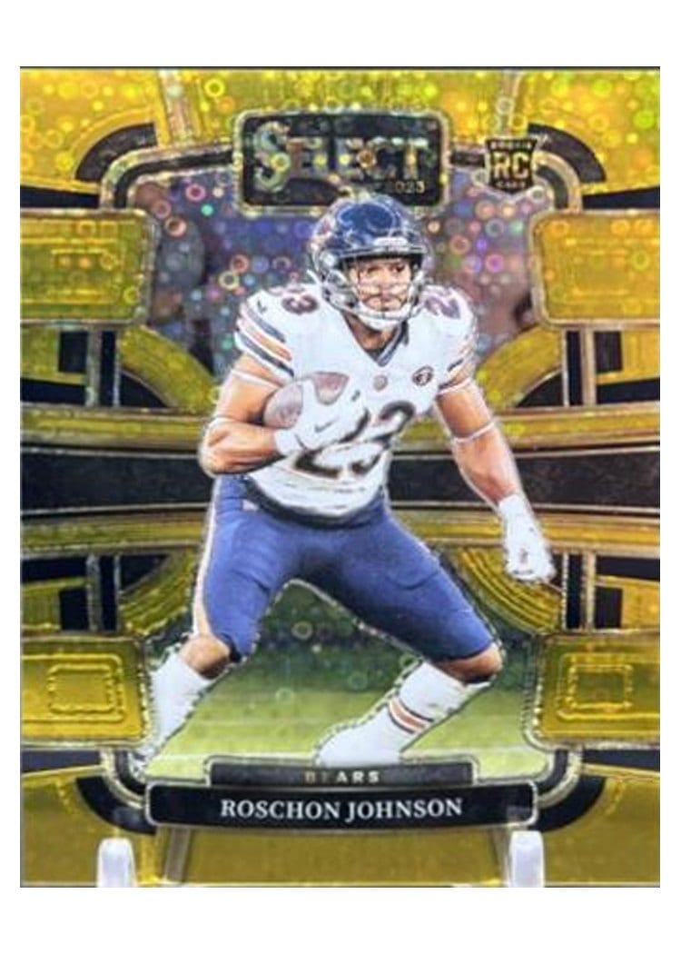2023 Panini Select Base Set Roschon Johnson #19 card