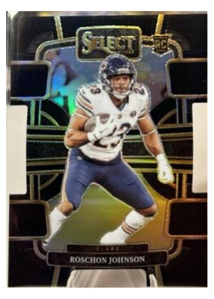 2023 Panini Select Base Set Roschon Johnson #19 card