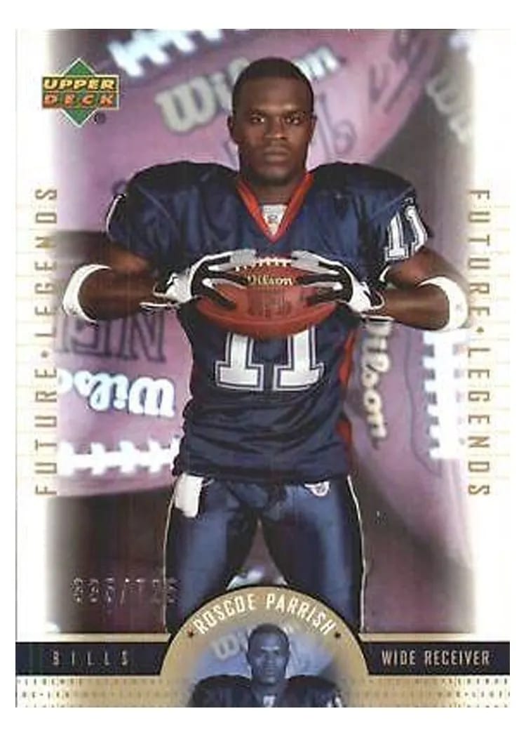 2005 Upper Deck Legends Roscoe Parrish #135 card