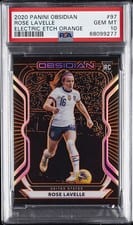 2020 Panini Obsidian Rose Lavelle #97 card