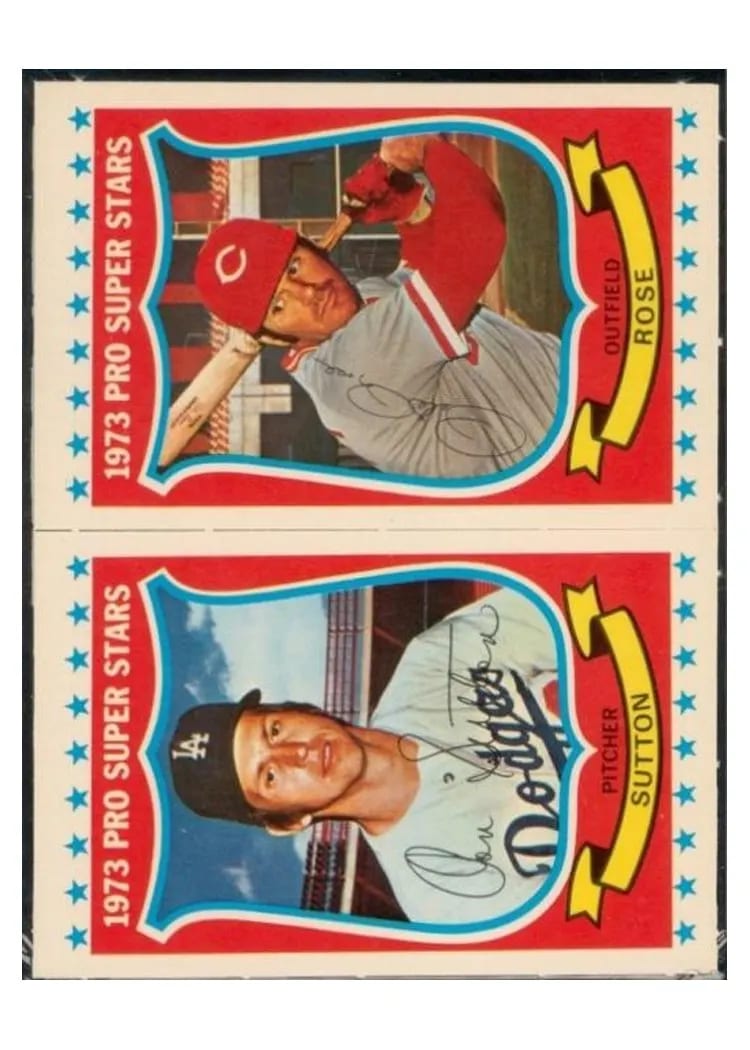 1973 Kellogg's Rose, Sutton card